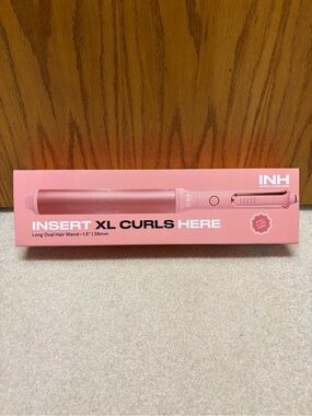 INH XL Curls Hair Wand - Pink